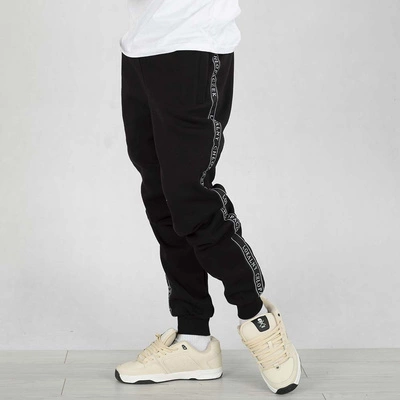 Spodnie Dresowe Intruz West Tape czarne