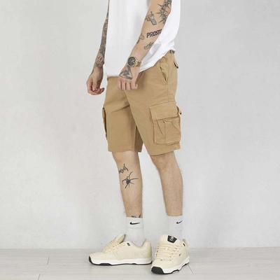 Krótkie spodenki Pit Bull Bojówki Jackal piaskowe