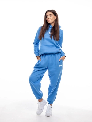 Bluza Nice View Brand Hoodie Small niebieska