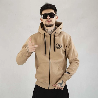 Bluza Środowisko Miejskie Hoodie ZIP Laur beżowa