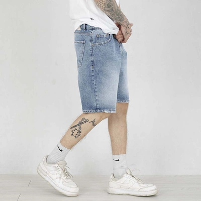 Krótkie spodenki I8 Denim Sho3 blue