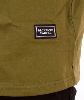 Backyard Cartel-Swish T-Shirt Khaki