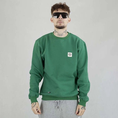 Bluza Mass Crewneck Patch zielona