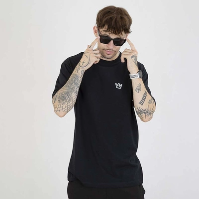 Koszulka Jigga Wear Oversize Simple Crown czarna