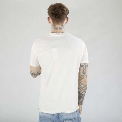 Koszulka Pit Bull Slim Fit San Diego CA Small Logo biała