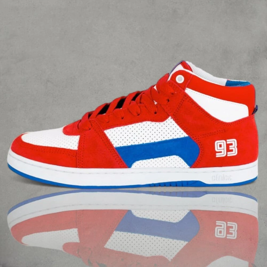 Buty Etnies MC Rap Hi Red White Blue