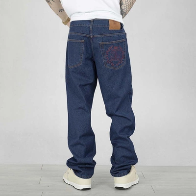 Spodnie Diil Regular Jeans Outline czerwony medium