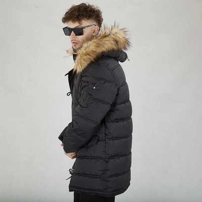 Kurtka Zimowa Parka Pit Bull Kingston czarna