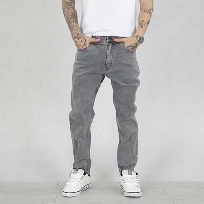 Spodnie Tapered Prosto Gotik gray jeans