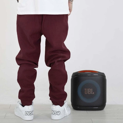 Spodnie dresowe Pit Bull Hatton bordowe