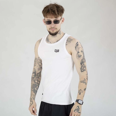 Tank Top Mass Signature Patch biały