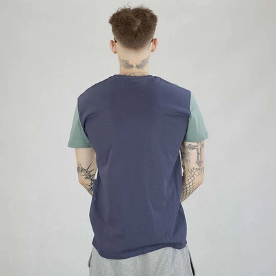 Koszulka Patriotic Cls Mini App Trio fioletowa biała czarna