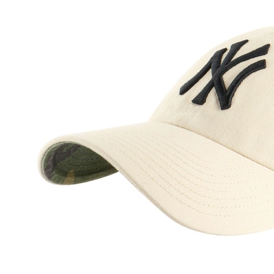 Czapka 47 Brand MLB New York Yankees Ballpark Camo 47 CLEAN UP B-BPCAM17GWS-NT