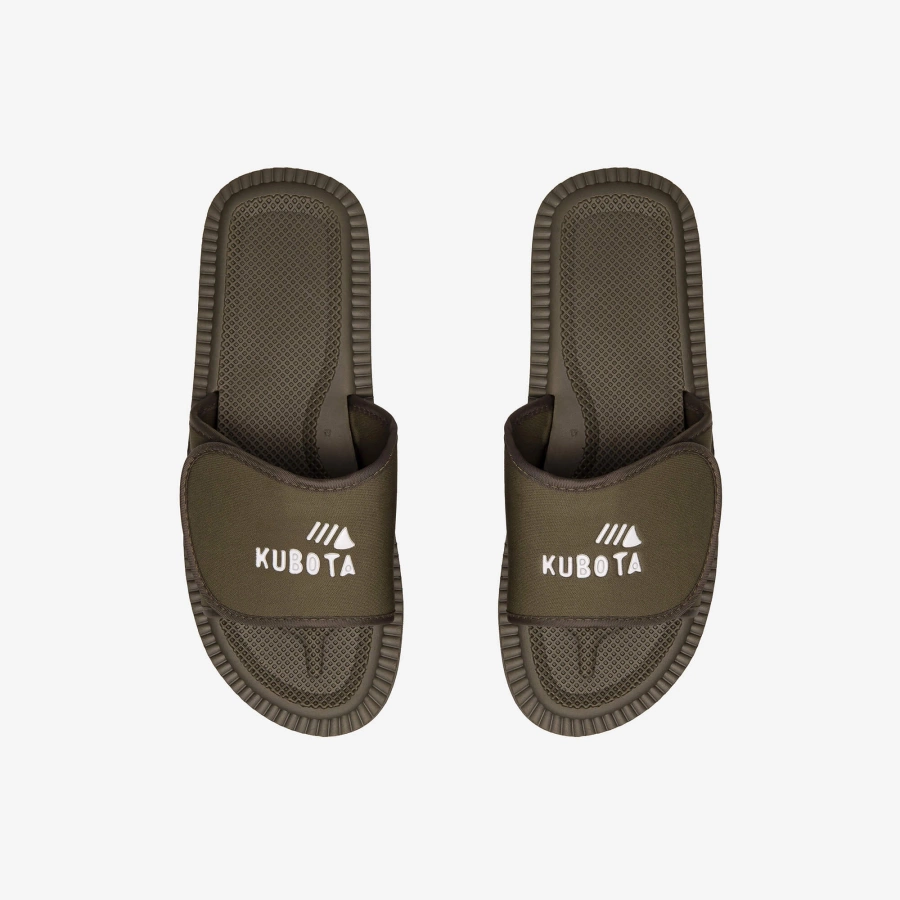 Kubota Klapki Rzep khaki