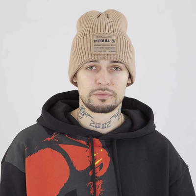 Czapka Pit Bull Dock beżowa