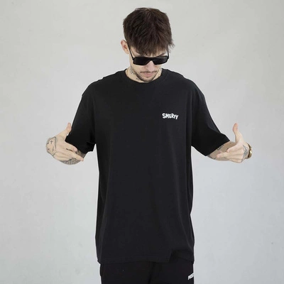 Koszulka Smerfy Baggy Comic czarna