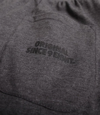 Mass Kyoto Spodnie Krótkie Ciemny Szary