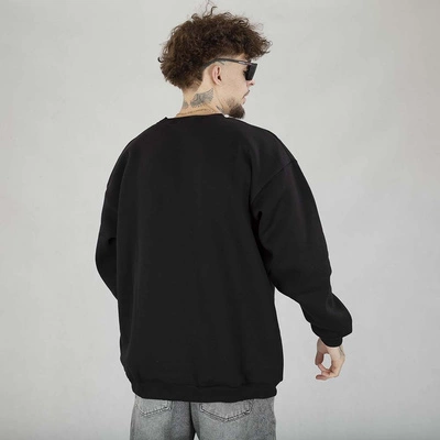 Bluza SSG Crewneck Baggy Sketch czarna