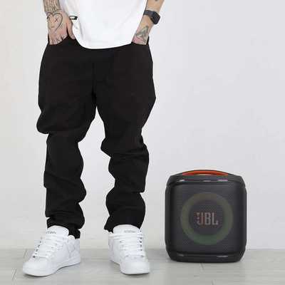 Spodnie Mass Pants Box Relax Fit czarne