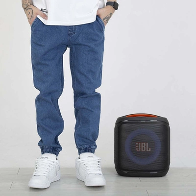 Spodnie Mass Jogger Sneaker Fit Signature 2.0 niebieskie