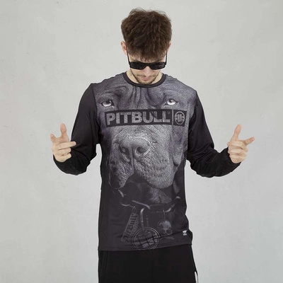 Long Pit Bull Mesh Performance Pro Plus Born in 1989 czarny