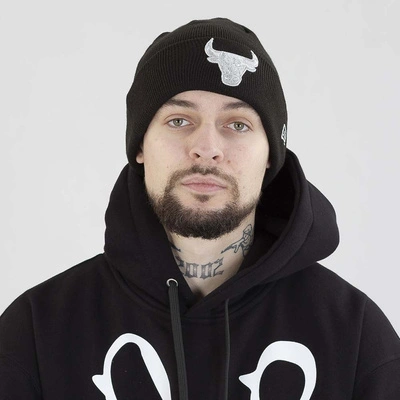 Czapka New Era Metallic Chicago Bulls 60691272 czarna