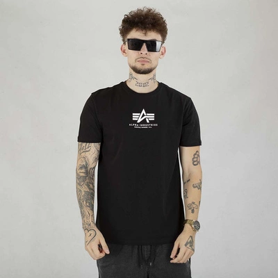 Koszulka Alpha Industries Basic T ML 118533 czarna