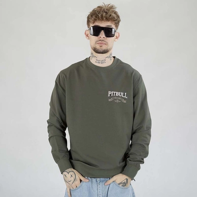Bluza Pit Bull Crewneck Troublemaker zielona
