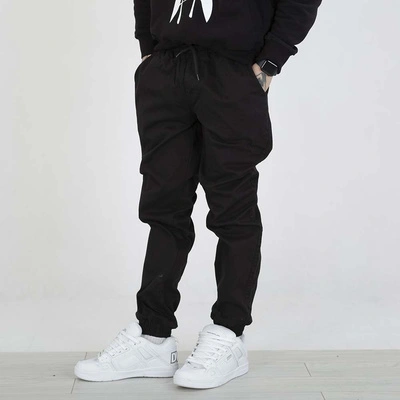 Spodnie Jogger Chino Chada Proceder Kastet Logo czarne