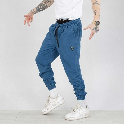 Spodnie Grube Lolo Triangle Dym Blue 44