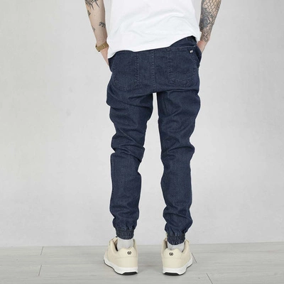 Spodnie Jogger Dudek P56 Jeans AMH granatowe