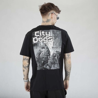 Koszulka Pit Bull City Of Dogs czarna