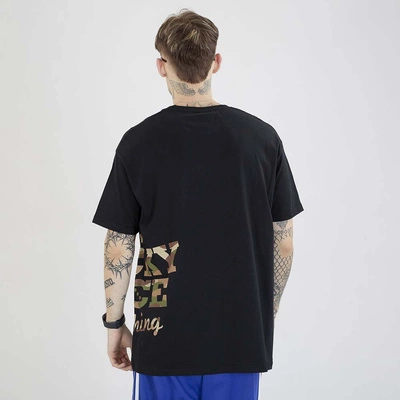 T-shirt Lucky Dice Frontback czarno camo