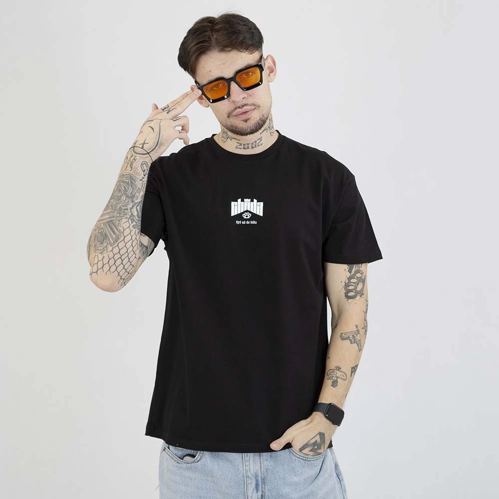 Koszulka Chada Żyć Aż Do Bólu czarna