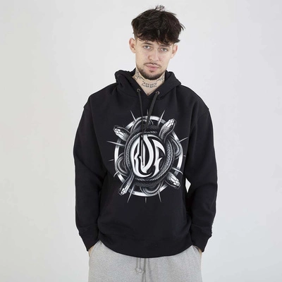 Bluza Brain Dead Familia Hoodie Snakes czarna