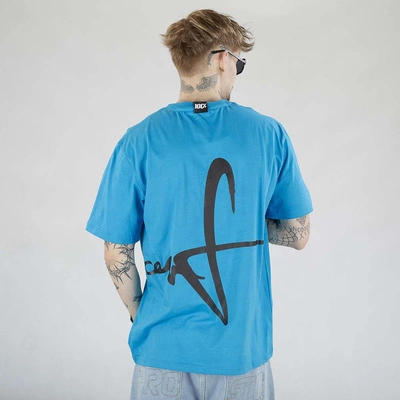 Koszulka Stoprocent Black Tag turkusowa