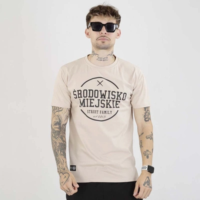 Koszulka Środowisko Miejskie Theme beżowa