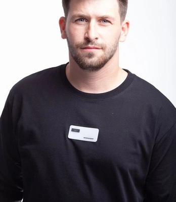 Smoke Story SIMPLE LOGO Longsleeve Czarny