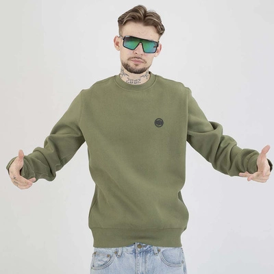 Bluza Pit Bull crewneck Small Logo oliwkowa