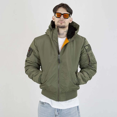 Kurtka Pit Bull Encino oliwkowa