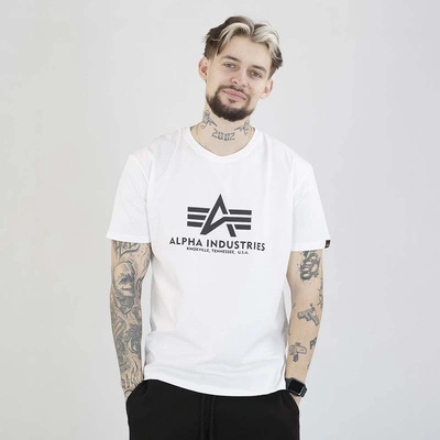 Koszulka Alpha Industries Basic T 2Pack 106524 czarny biały