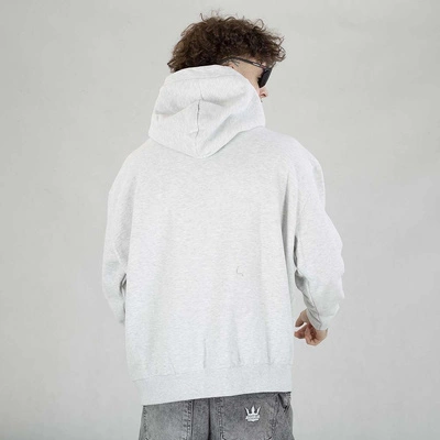 Bluza Hoodie SSG SMSTR Oversize szara bielona