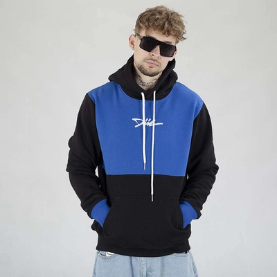 Bluza Diil Hoodie Cut czarna chabrowa