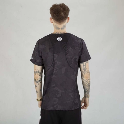 Koszulka Sportowa Pit Bull Mesh Performance Pro plus Net Camo Hilltop II czarny