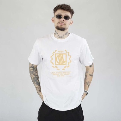 Koszulka Diil Laur biała żółta