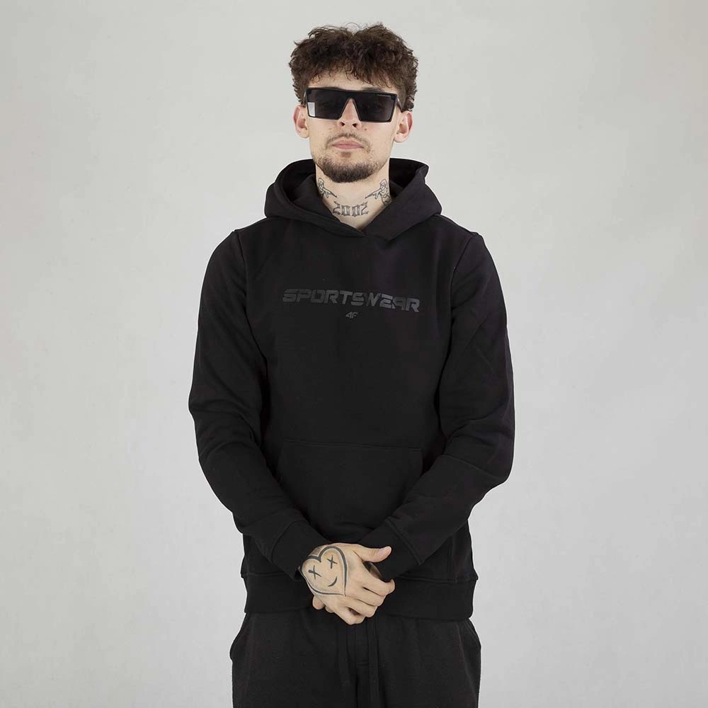 Bluza Hoodie ZIP 4F M695 ciemno szara - najlepsza cena