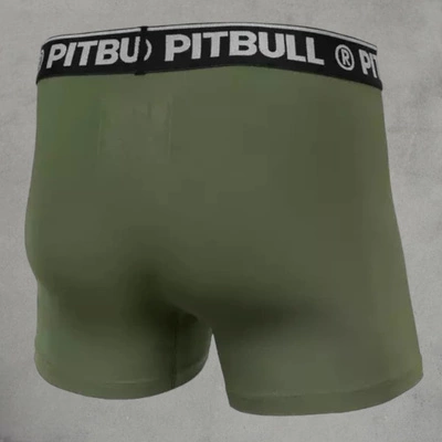 Pit Bull Bokserki + FLY 3 PACK oliwkowe granatowe czarne