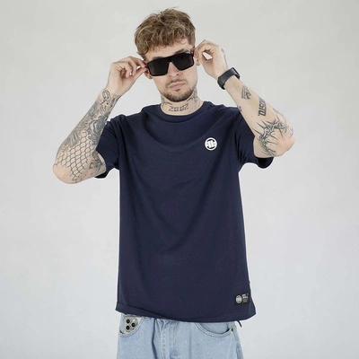 Koszulka Pit Bull Small Logo ciemna granatowa