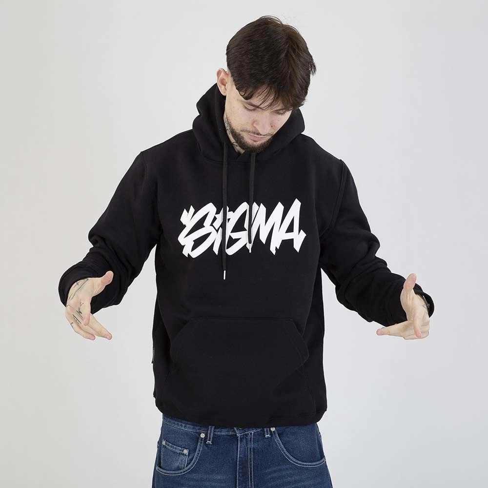Bluza Hoodie Ciemna Strefa Sigma czarna