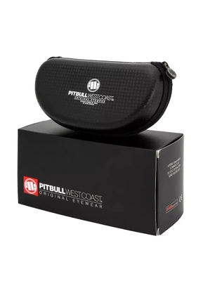 Okulary Pit Bull Hixson szaro czerwone